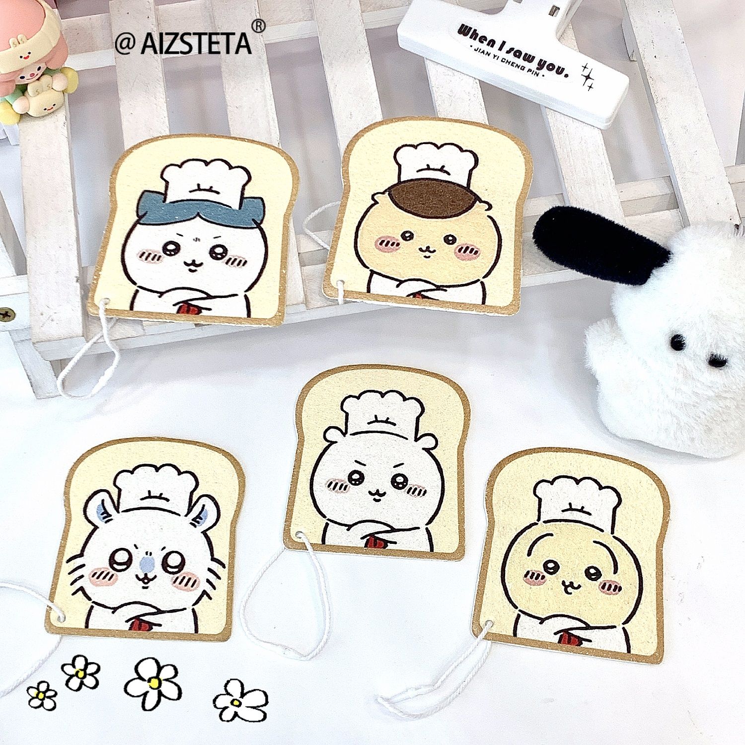 Pothos - Jiikawa wood pulp cotton compressed cute