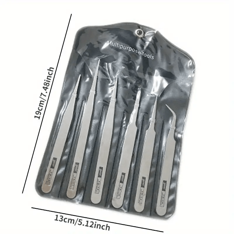 6-piece stainless steel tweeze - Succulent Set review and price