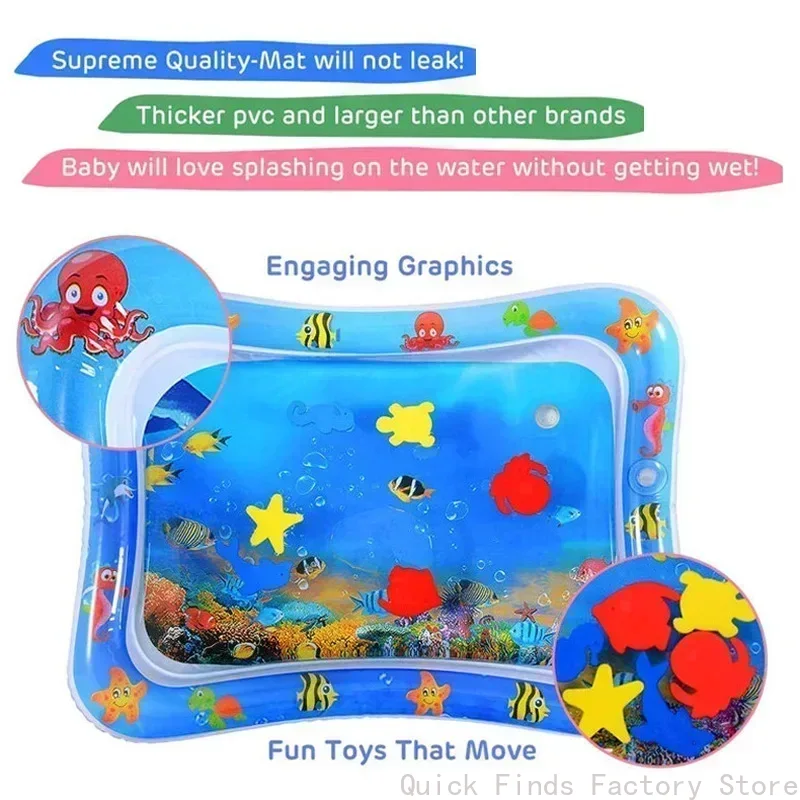 Baby Water Play Mat Inflatable - Repotting Mat review and price