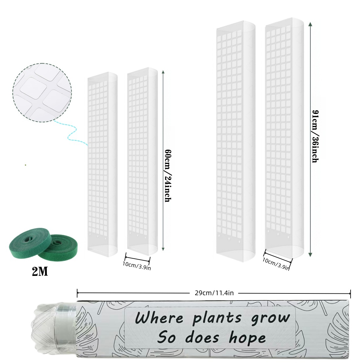 Stackable Plastic Moss Pole fo - Plant Support Stake review and price