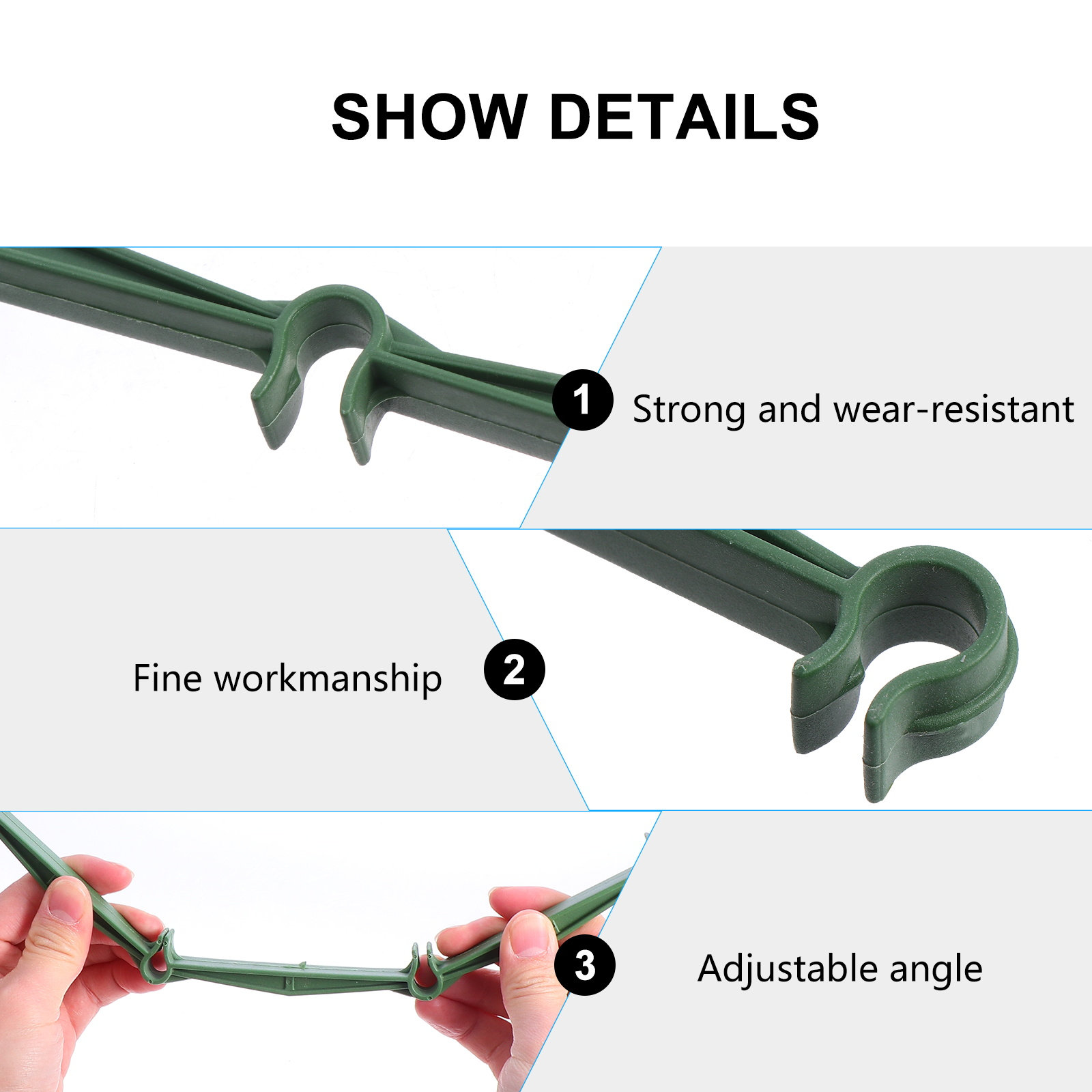 25Pcs Garden Support Stakes He - Plant Support Stake review and price
