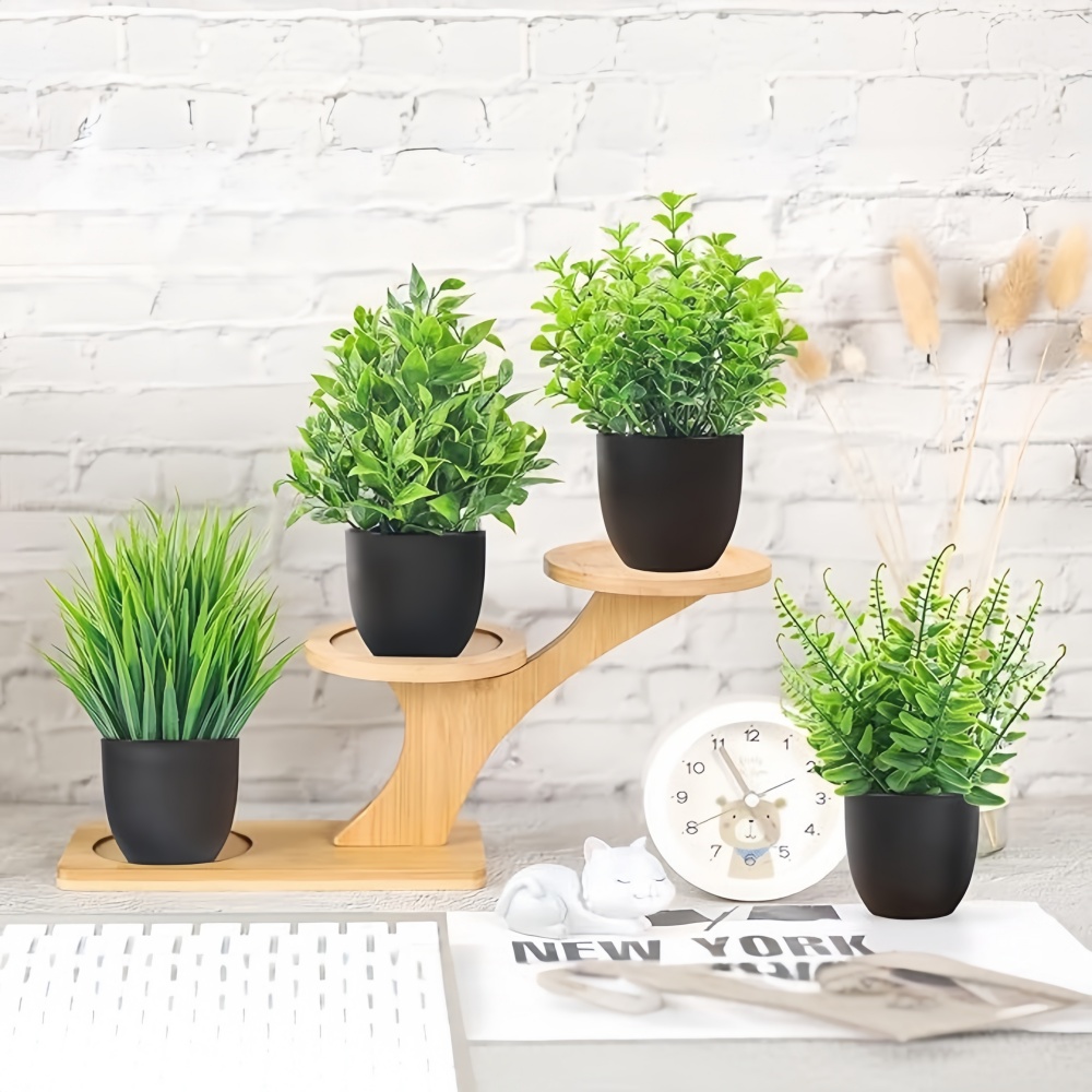 4pcs/set Mini Artificial Plant - Succulent Set review and price