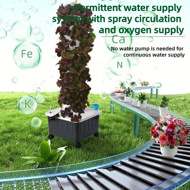 Hydroponic Planting Tower Inte - Indoor Plants review and price