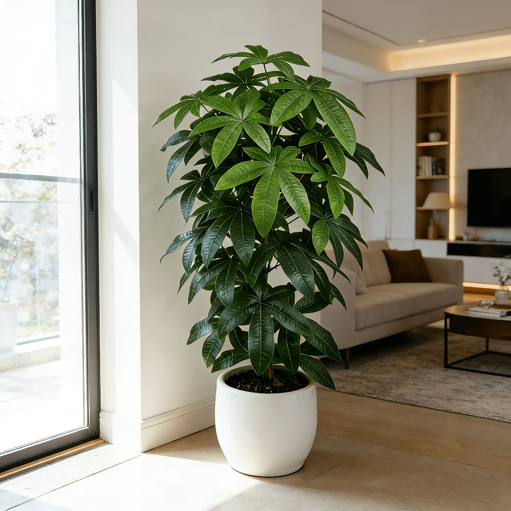 An Artificial Money Tree Pachi - Fiddle Leaf Fig review and price